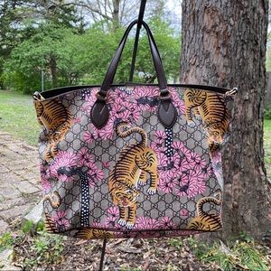 Limited Edition Gucci Bengal Tote Bag